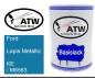Preview: Ford, Lapis Metallic, KE / M6563: 500ml Lackdose, von ATW Autoteile West.